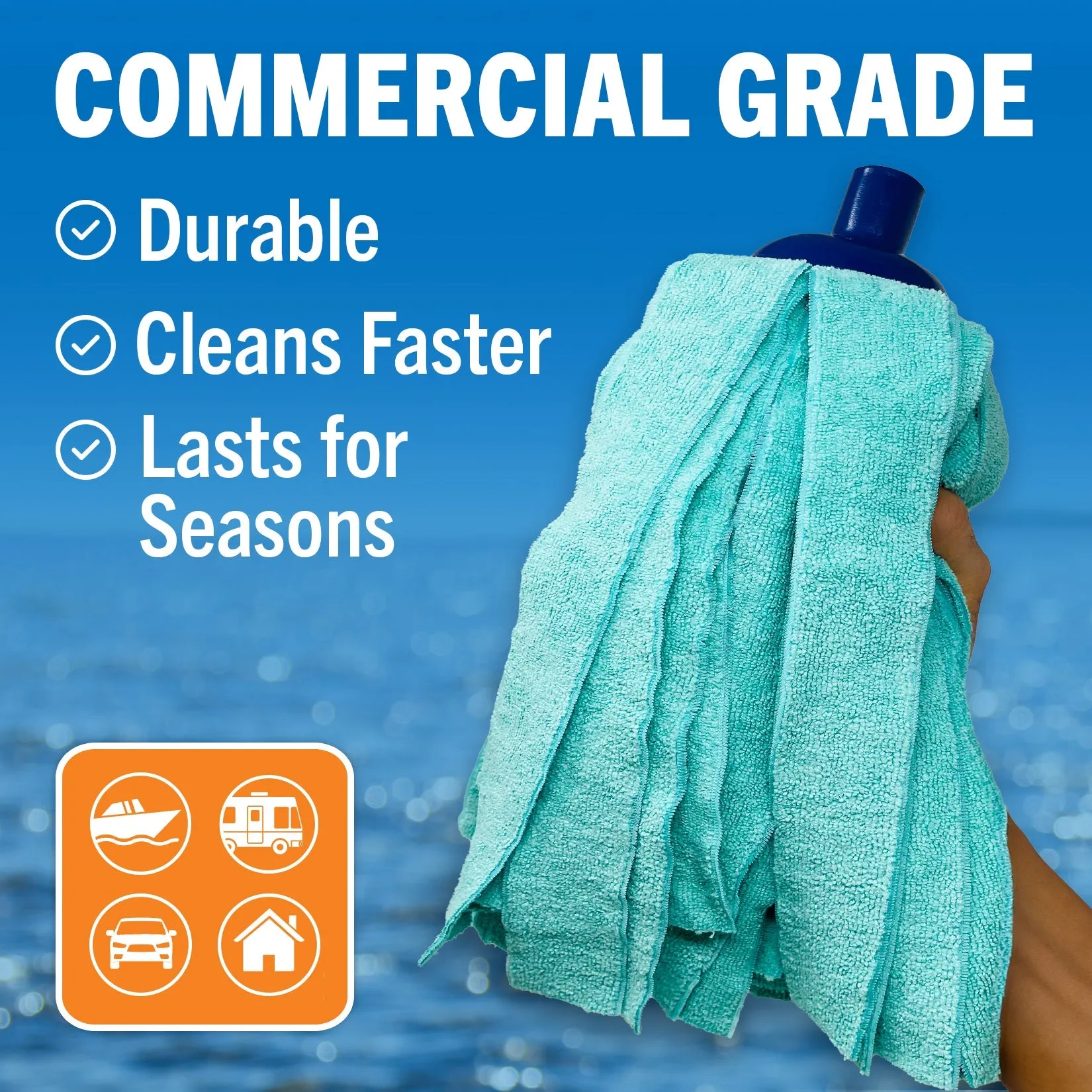 Microfiber Mop Head