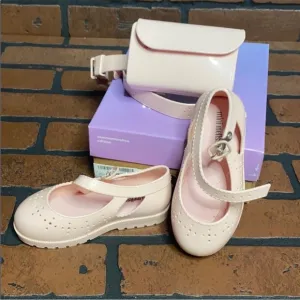 Mini Melissa Mary Jane shoes &amp; fanny pack