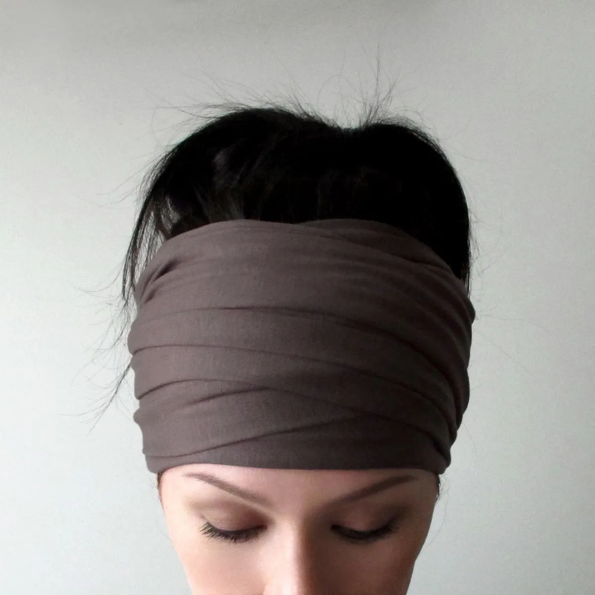 MUSHROOM BROWN Head Scarf