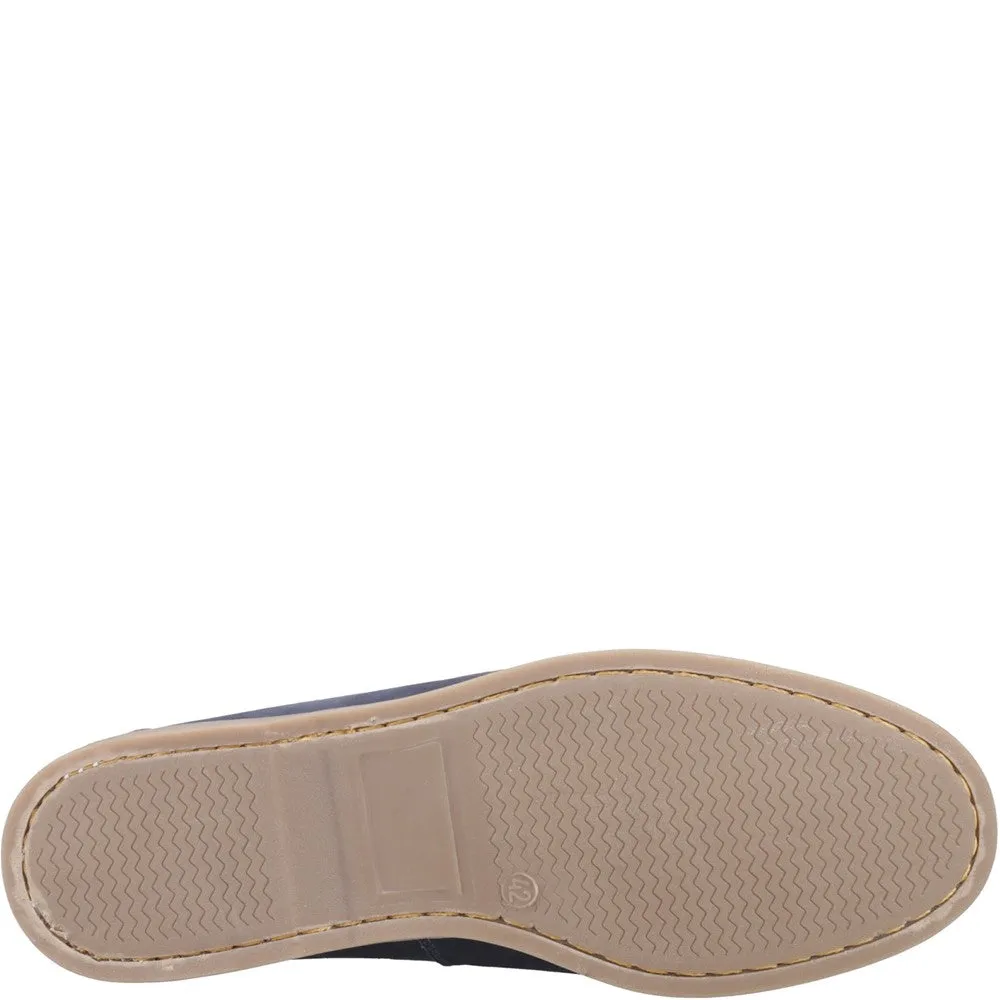 Navy/Tan Wilson Boat Shoes