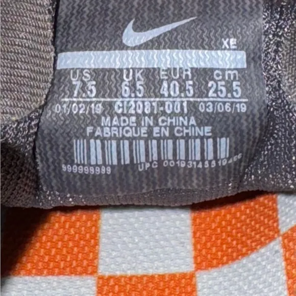 Nike Air Zoom Pegasus 36 Tennessee Shoes