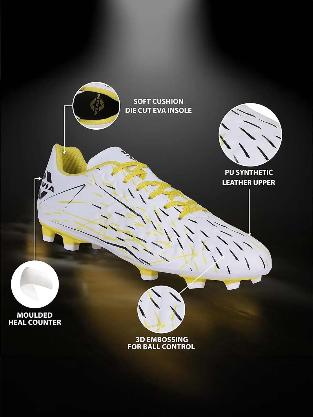 Nivia Spear Football Shoes For Men