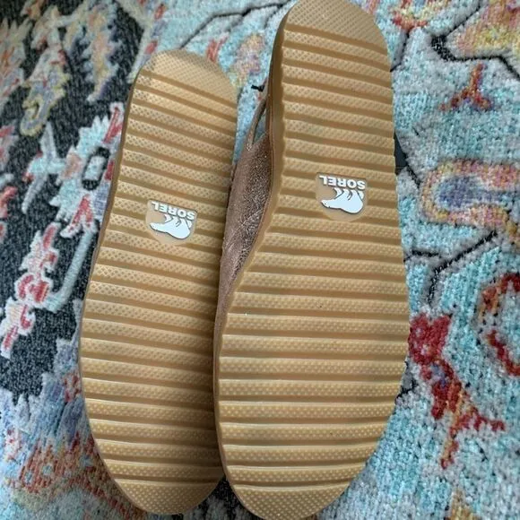 NWT Sorel Ella sling back shoes. Size 8
