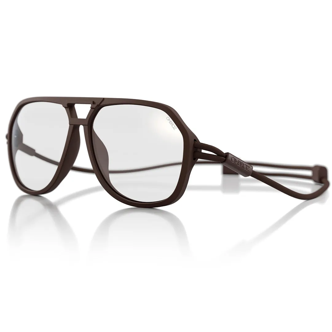 Ombraz Classics | Prescription Eyeglasses | Matte Brown