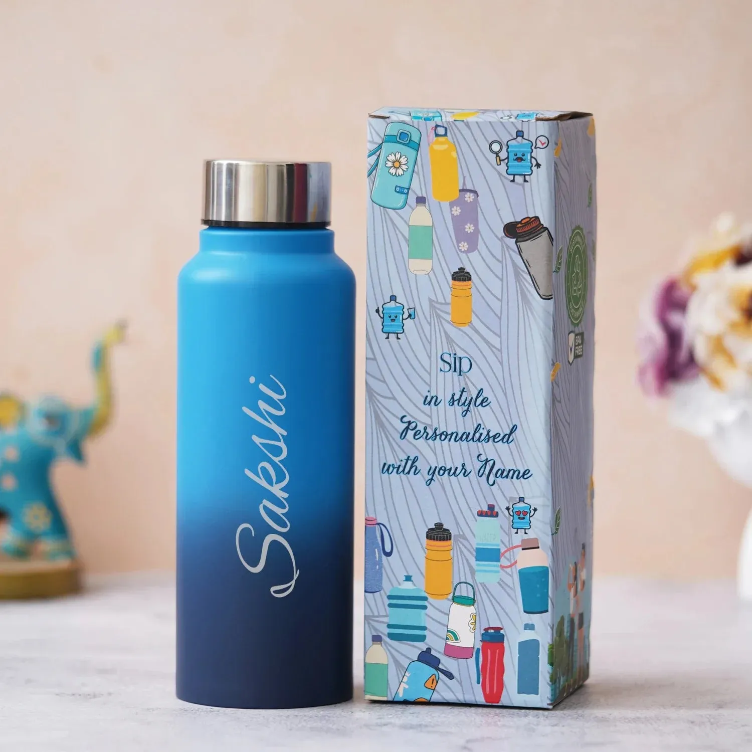Personalized Perfect Classic Water Bottle - Multi Color 1