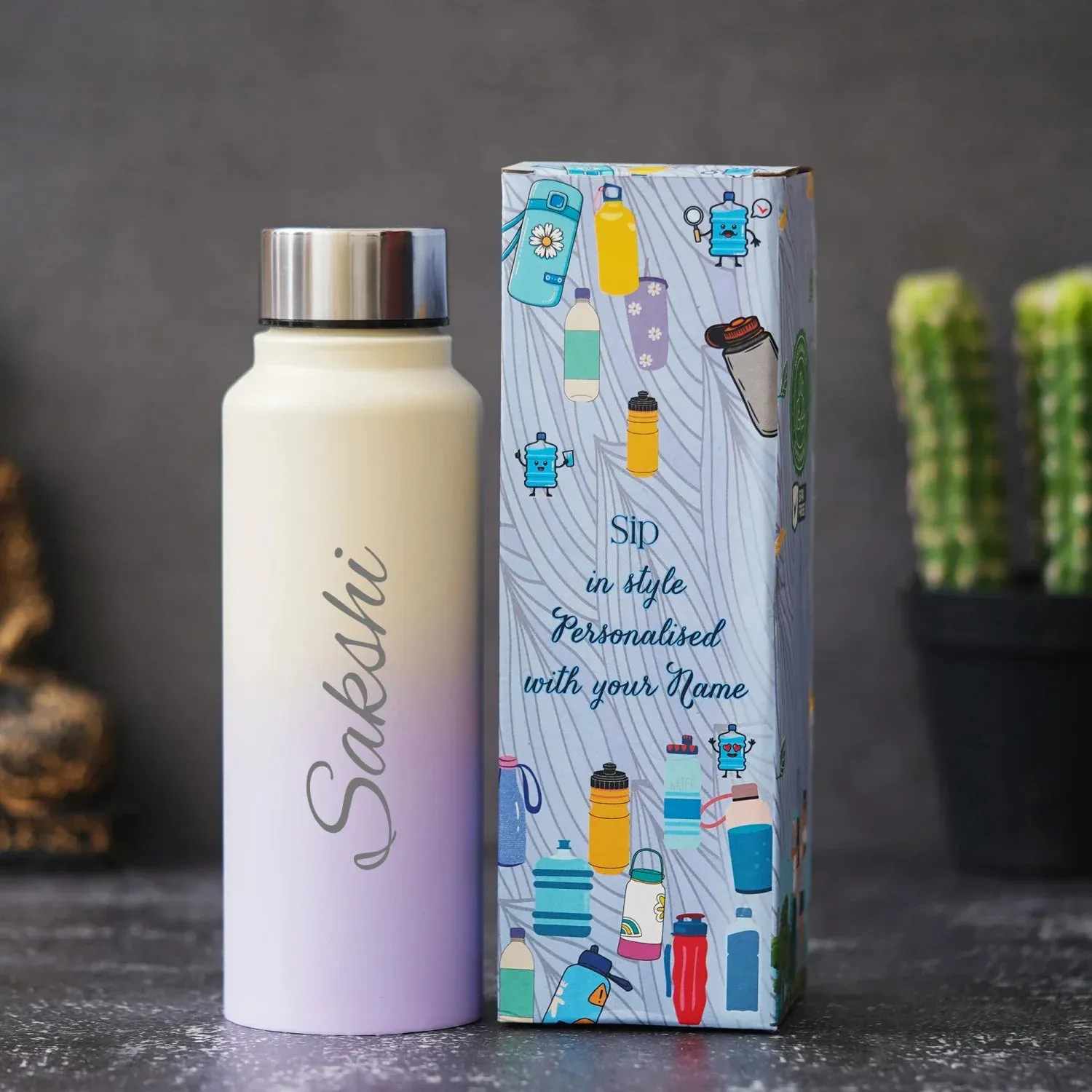 Personalized Perfect Classic Water Bottle - Multi Color 1