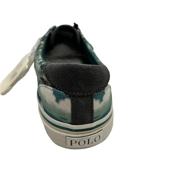 Polo Ralph Lauren NWT Thornton III nautical print shoes 7.5