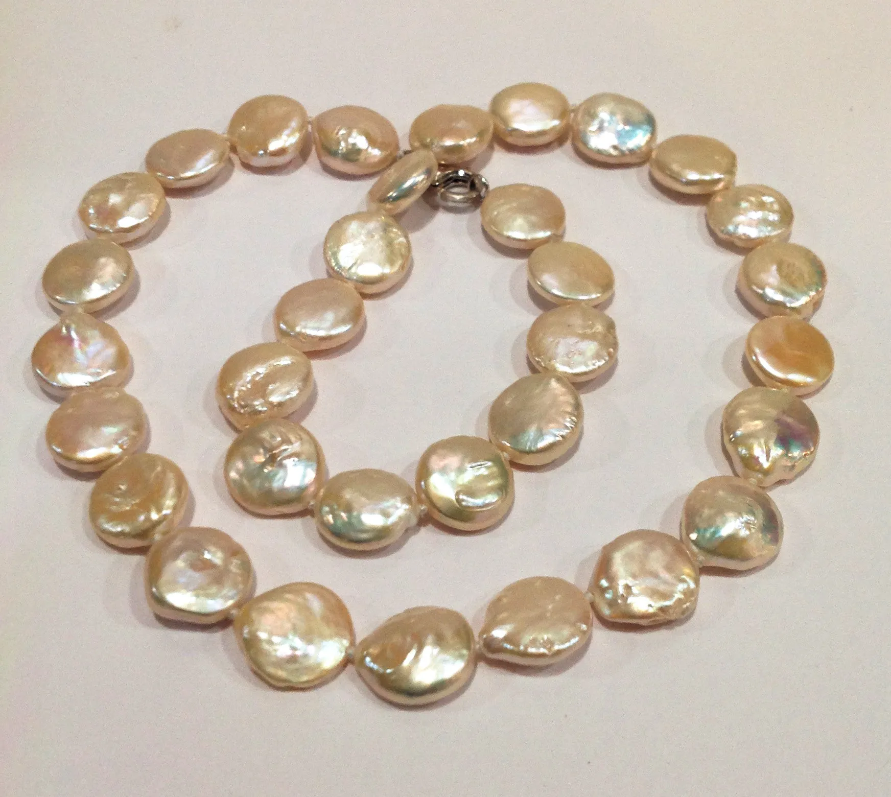 "The Classic Coin" Freshwater Pearl Necklace