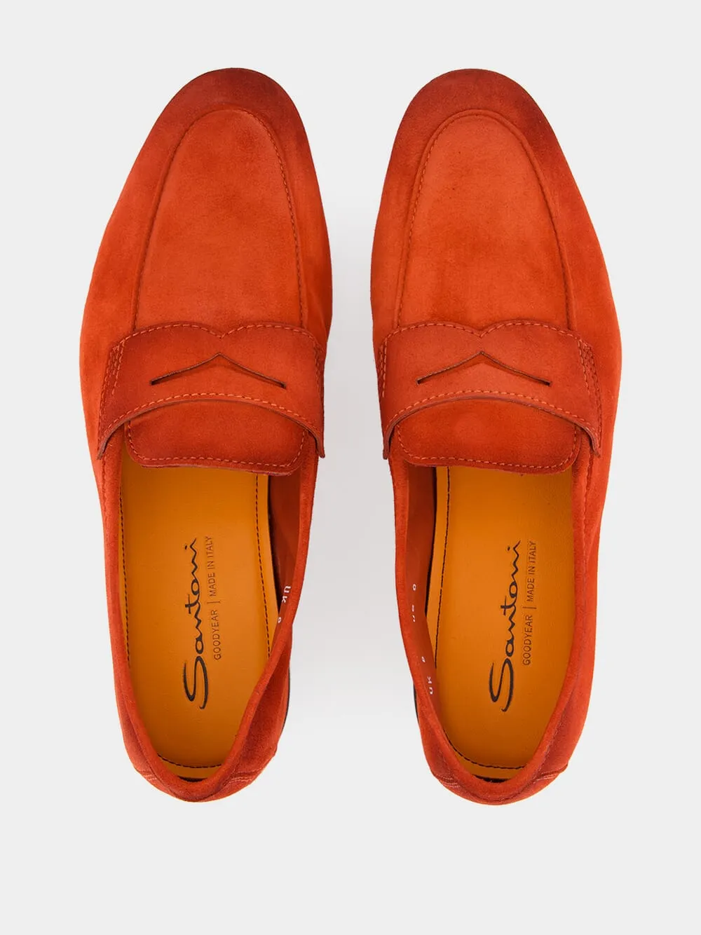 Red Suede Carlo Loafers