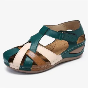 Retro-Inspired Anti-Slip Summer Sandals for Beach