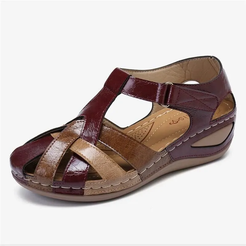 Retro-Inspired Anti-Slip Summer Sandals for Beach