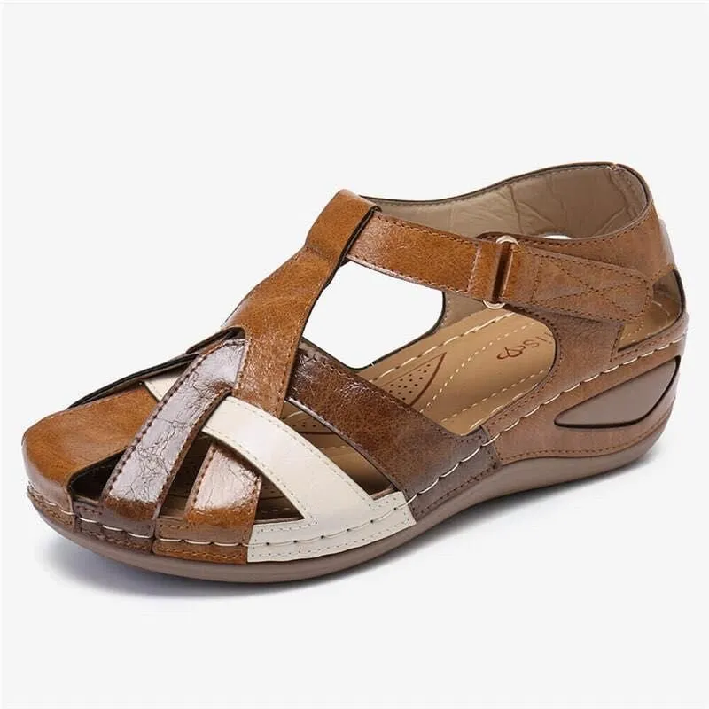 Retro-Inspired Anti-Slip Summer Sandals for Beach