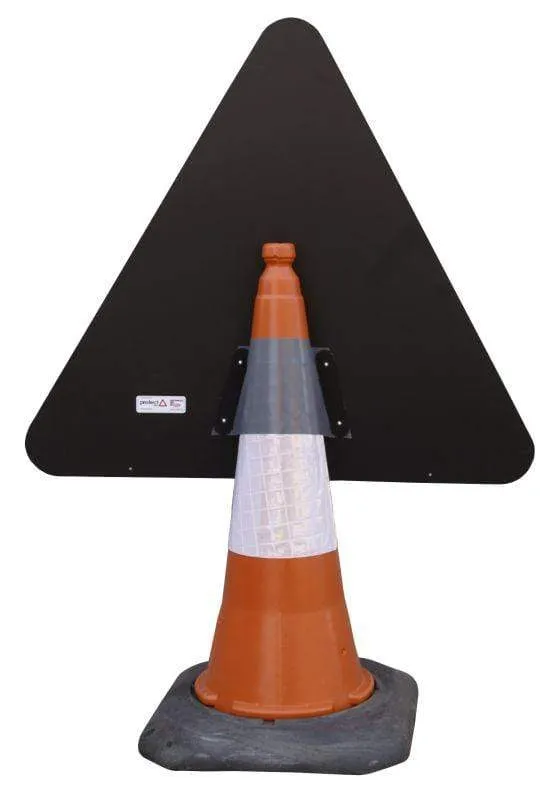 Road Narrows on Left Ahead - 517