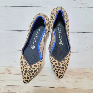 Rothy's the point flats in retired cheetah print