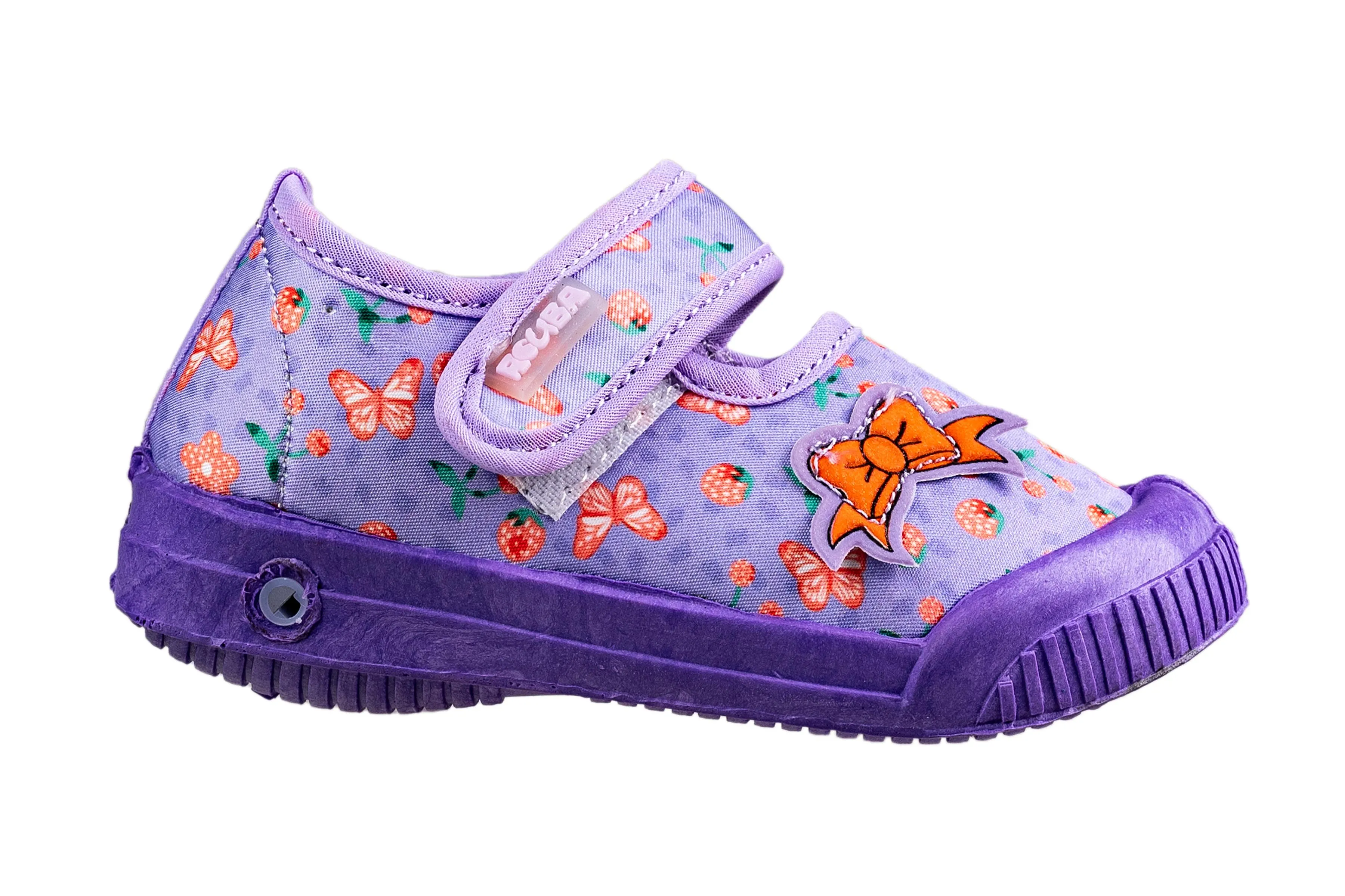 Rouba Purple Children Canvas Shoe