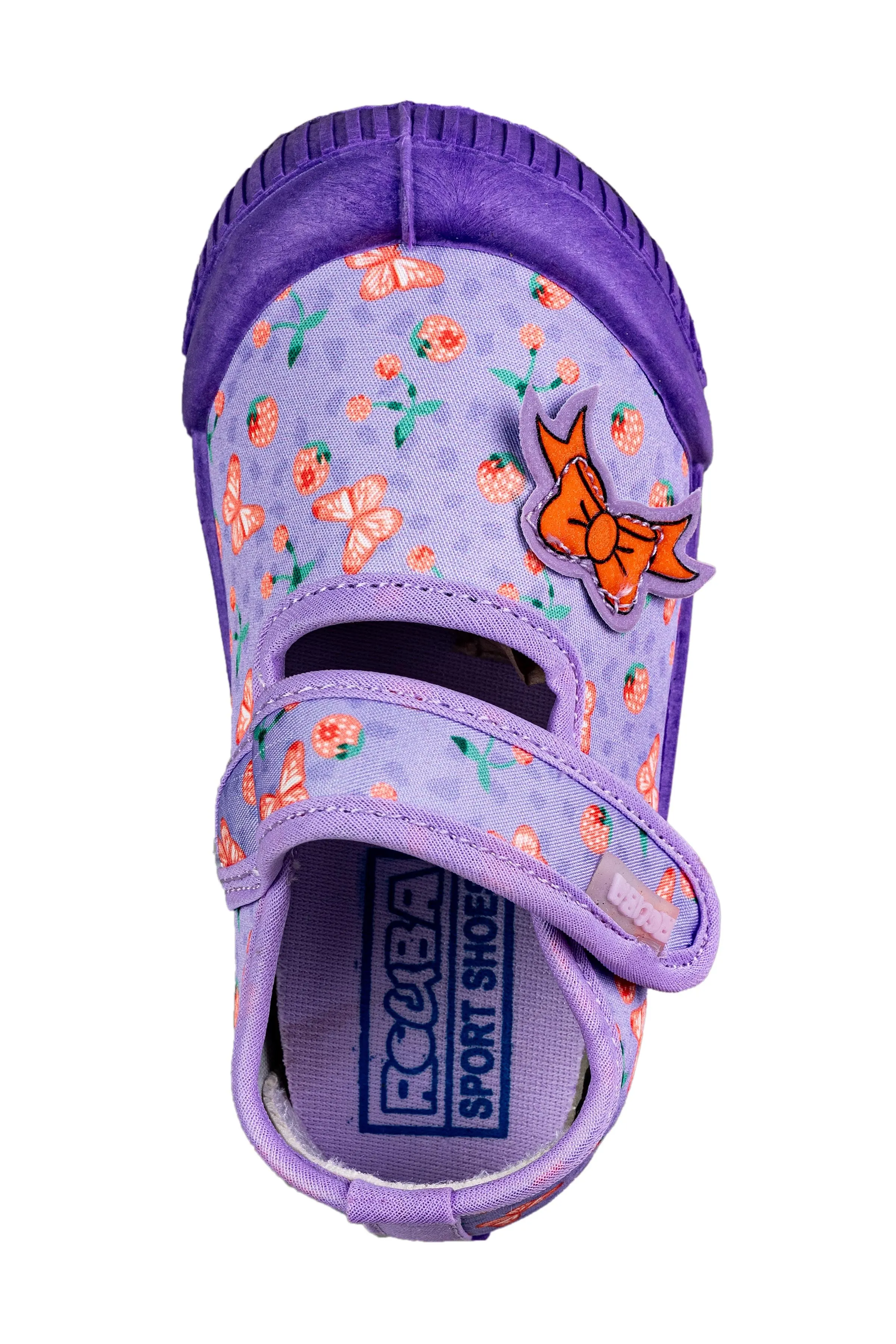 Rouba Purple Children Canvas Shoe