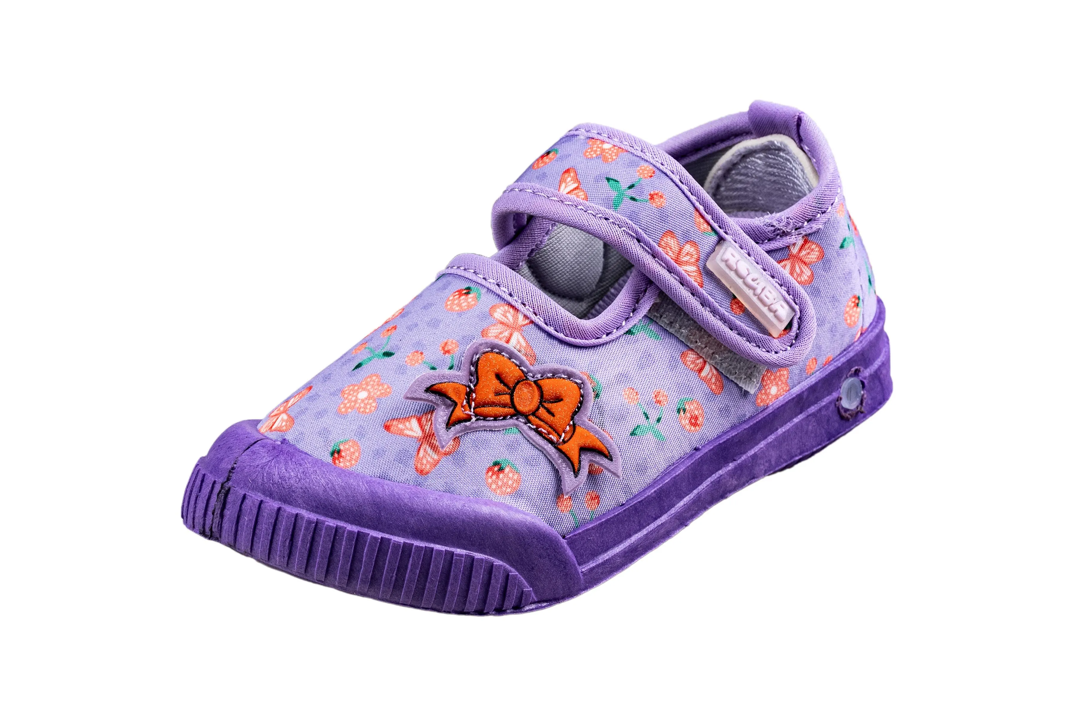 Rouba Purple Children Canvas Shoe