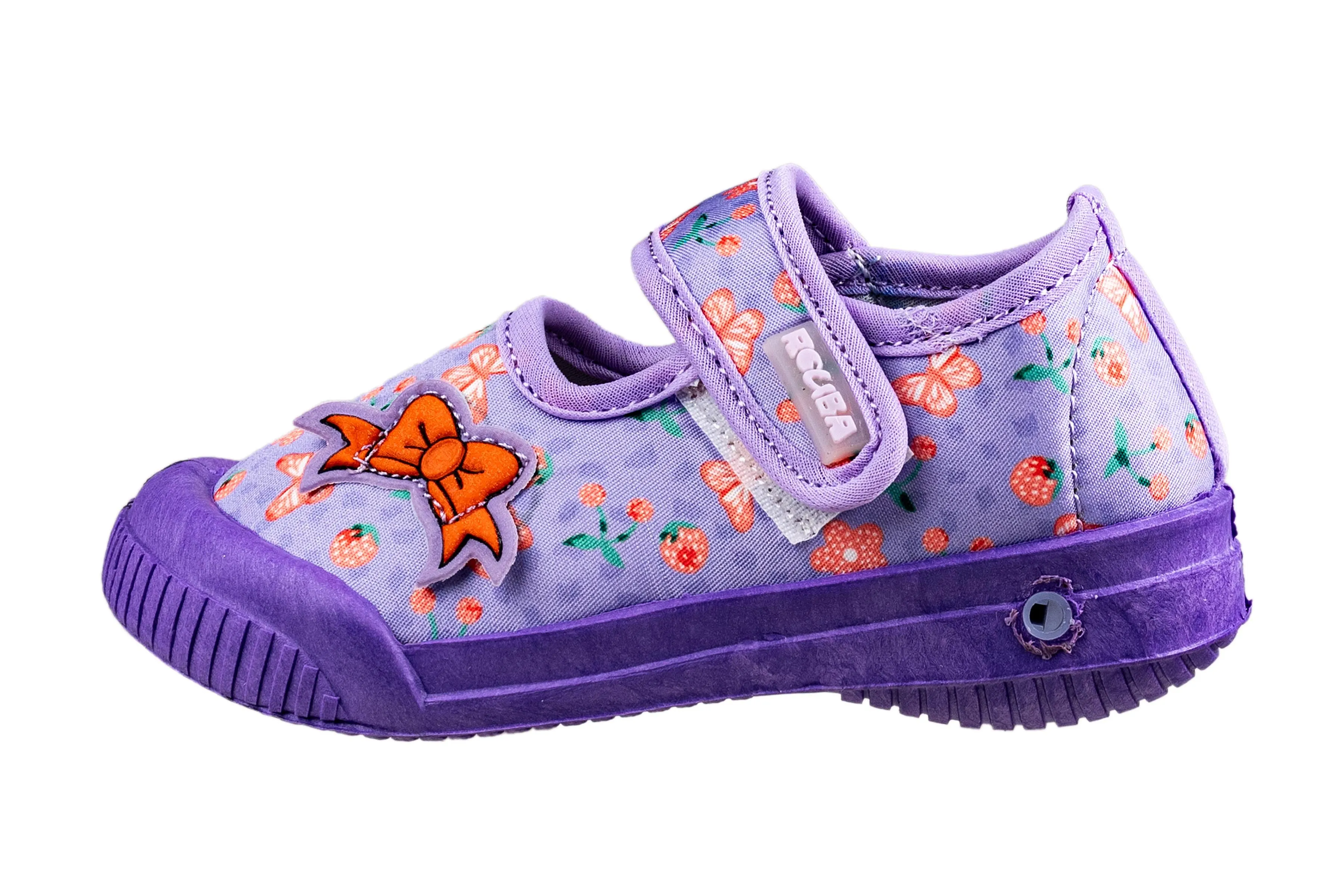 Rouba Purple Children Canvas Shoe