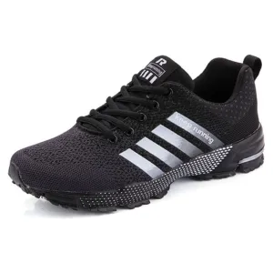 Running Shoes Breathable Outdoor Sports Shoes Lightweight Lace-UP Sneakers