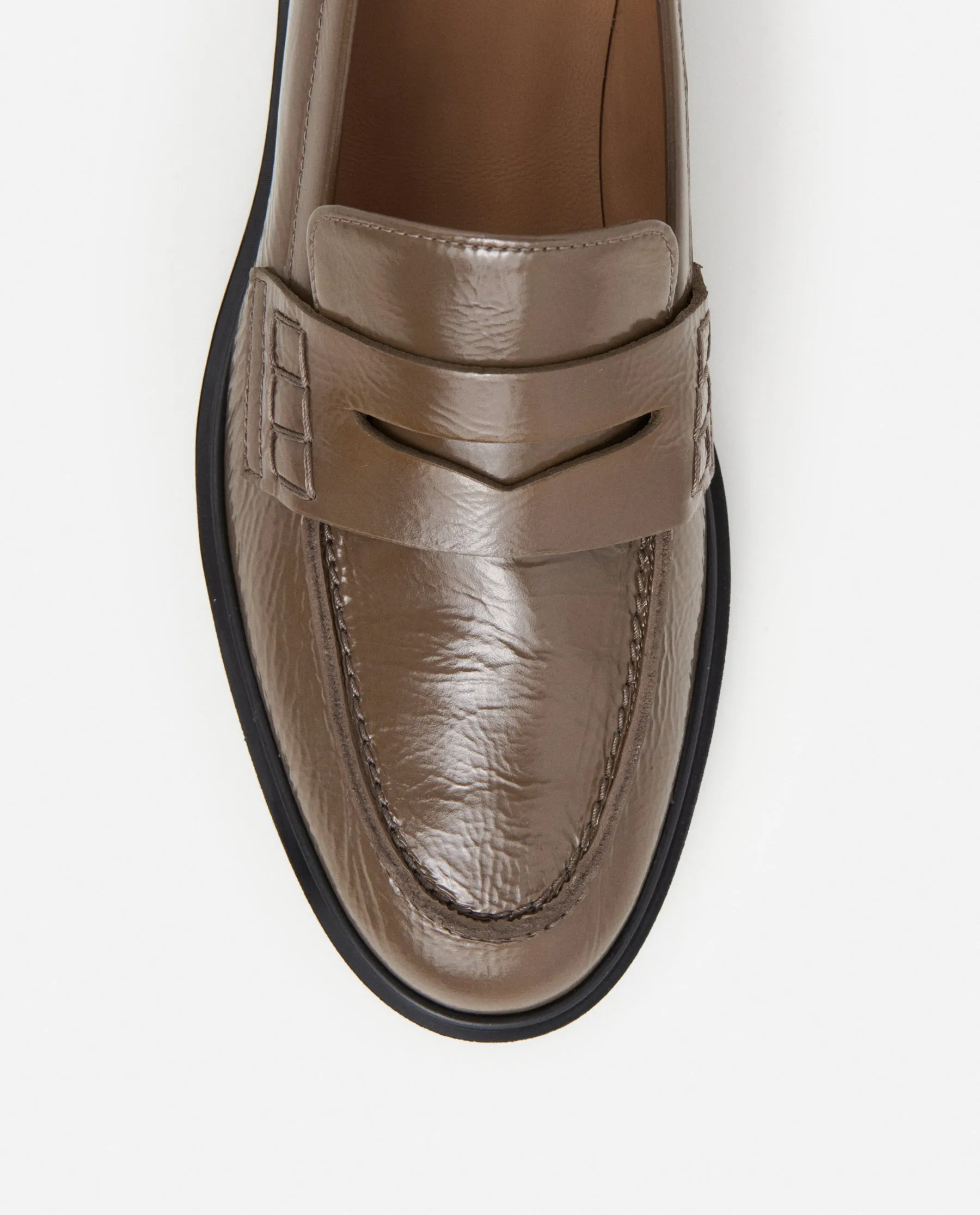 Sara Leather Khaki