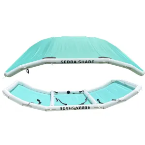 Sebba Shade 8 x 12 ft. Seafoam Sun Shade f/Boats 26' 