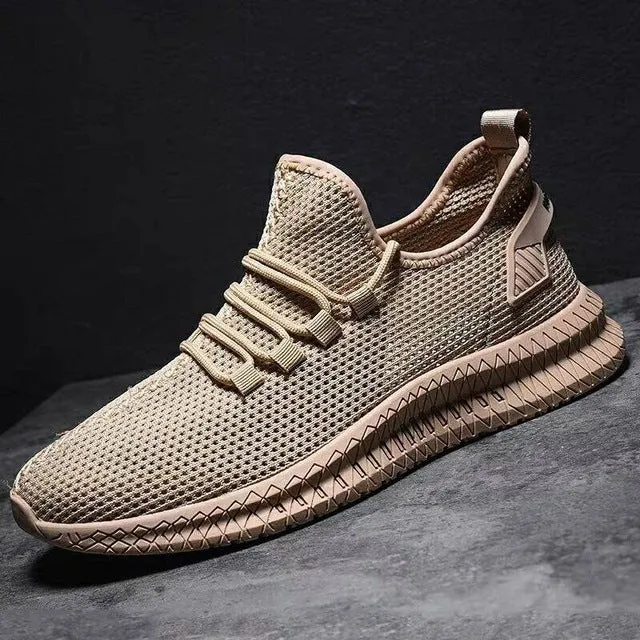 SHUJIN 2019 Men Shoes Sneakers Flat Male Casual Shoes Comfortable Men Footwear Breathable Mesh Sport Tzapatos De Hombre
