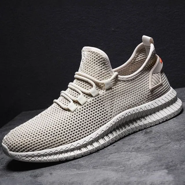 SHUJIN 2019 Men Shoes Sneakers Flat Male Casual Shoes Comfortable Men Footwear Breathable Mesh Sport Tzapatos De Hombre
