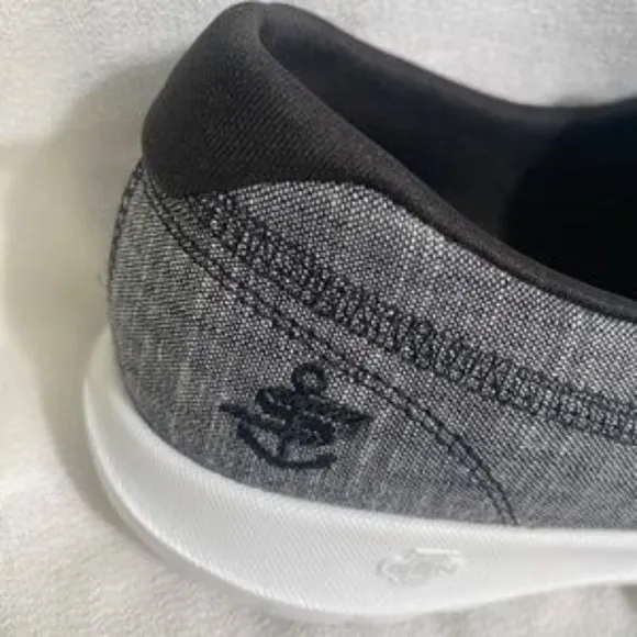Skechers GOwalk Lite™ Isla Boat Shoes in Black/White - 15433W
