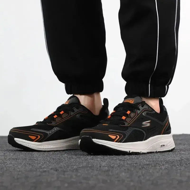 Skechers Skechers Men's Shoes Sports Shoes Lightweight Mesh Breathable Shoes Soft Sole Running Shoes