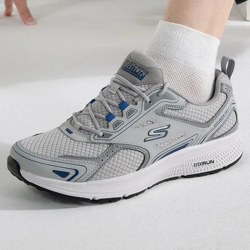Skechers Skechers Men's Shoes Sports Shoes Lightweight Mesh Breathable Shoes Soft Sole Running Shoes