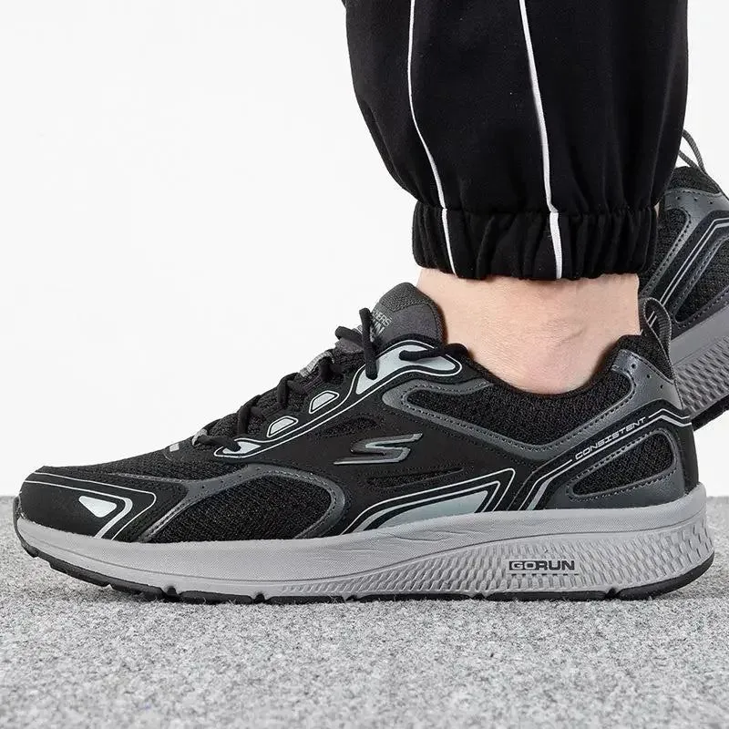 Skechers Skechers Men's Shoes Sports Shoes Lightweight Mesh Breathable Shoes Soft Sole Running Shoes