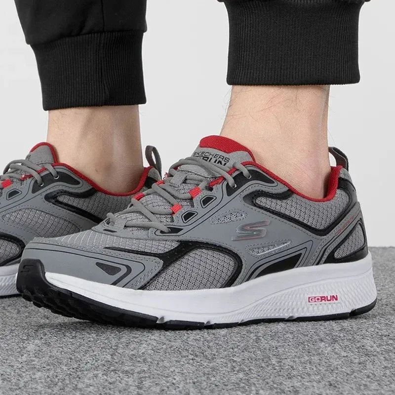 Skechers Skechers Men's Shoes Sports Shoes Lightweight Mesh Breathable Shoes Soft Sole Running Shoes