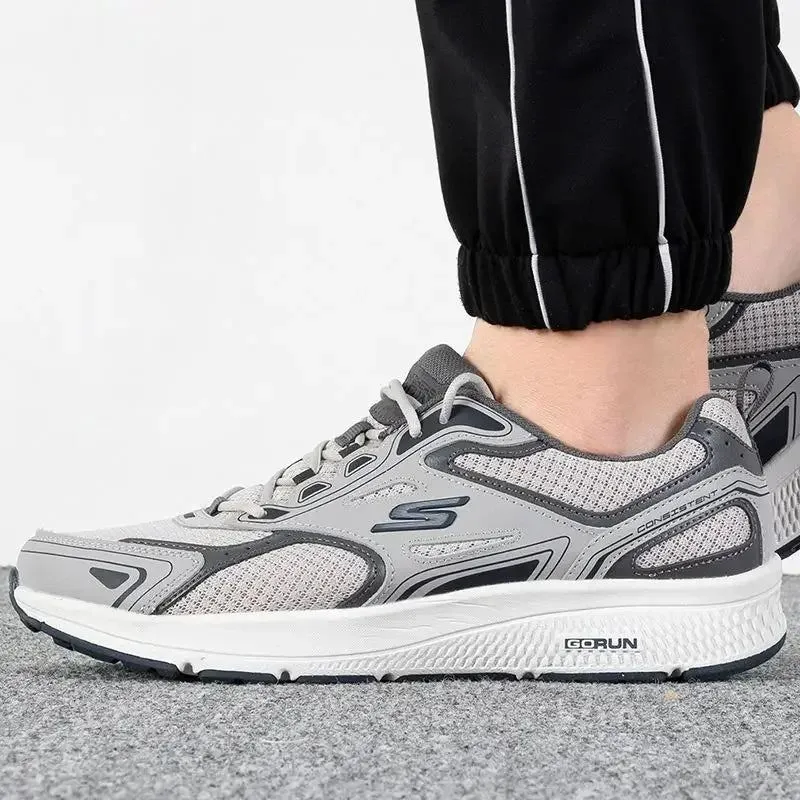 Skechers Skechers Men's Shoes Sports Shoes Lightweight Mesh Breathable Shoes Soft Sole Running Shoes