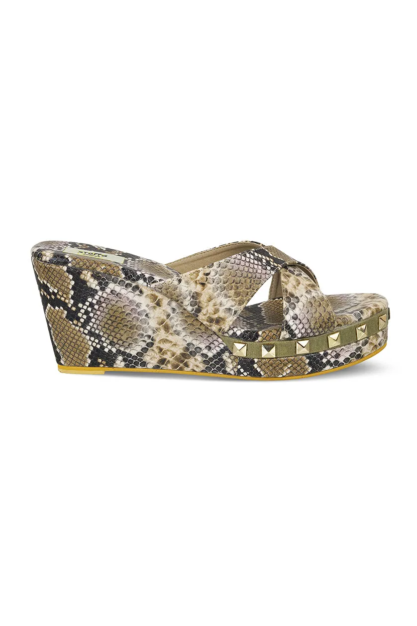 Skin Stud Classic Wedge Blue