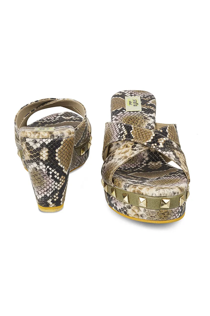 Skin Stud Classic Wedge Blue