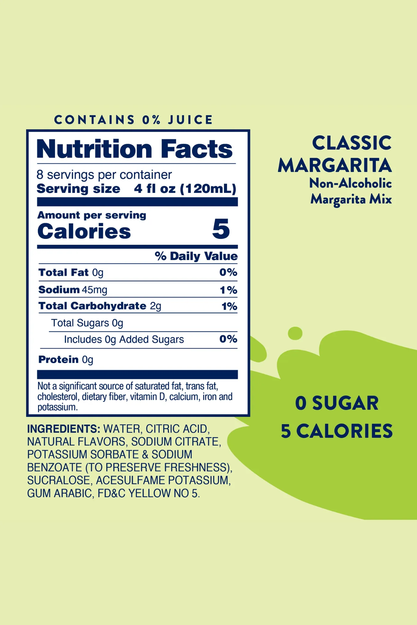 Skinny Margarita Mixer, VARIOUS