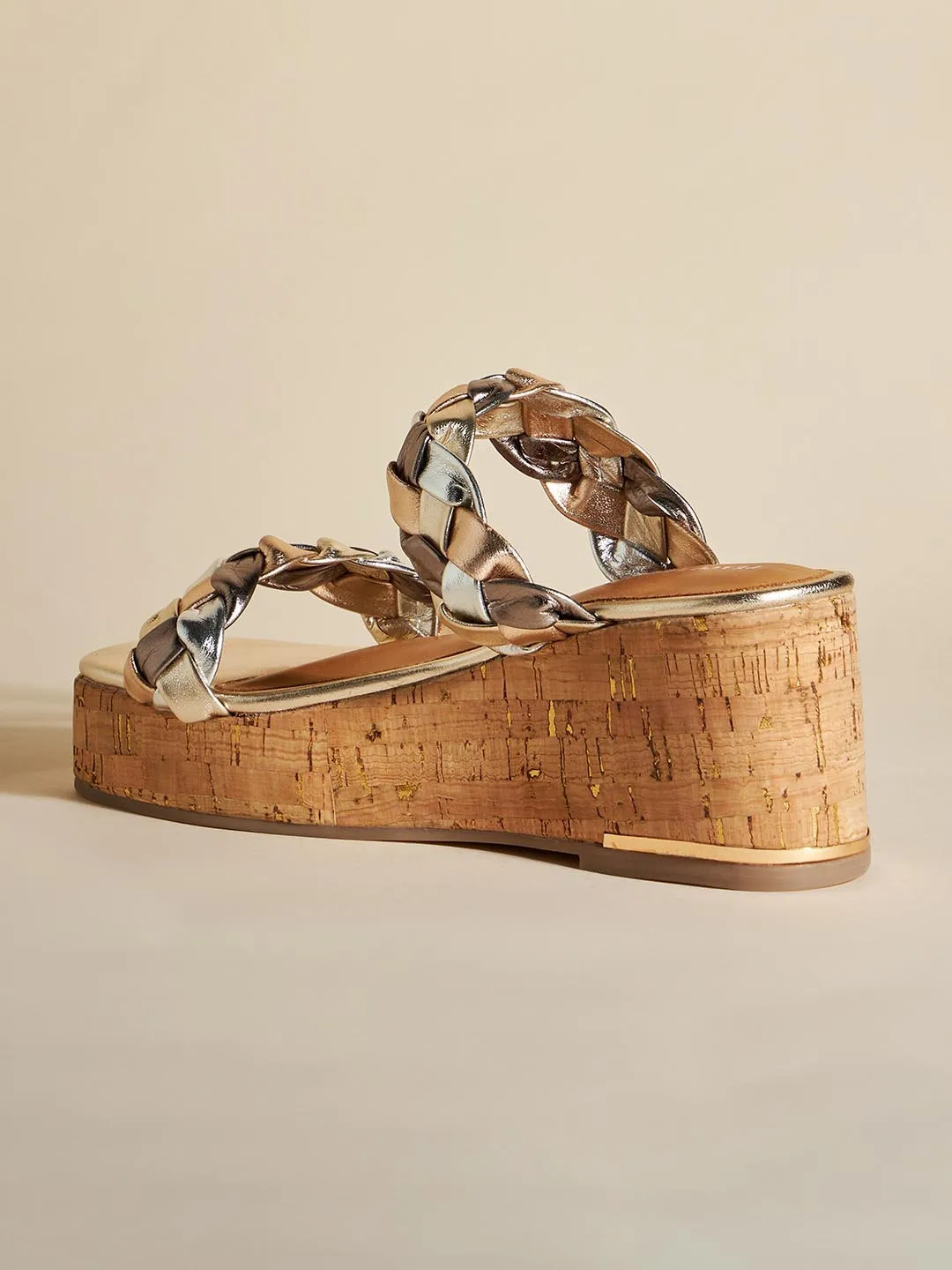 Sorrento Leather Wedge