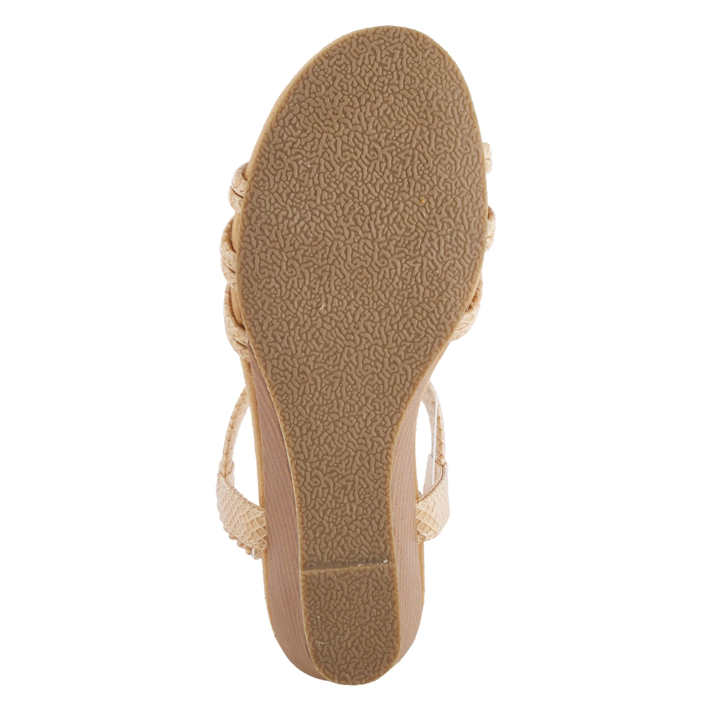 Spring Step Shoes  Patrizia Flowering Sandal Women’s Vegan Leather 2.38" Wedge