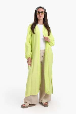 Summer Cardigan with Elastic Cuffs