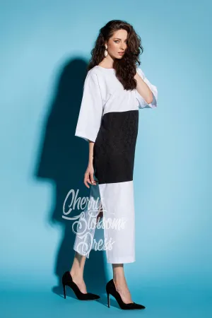 Summer Maxi Side Slit Dress, 054.158