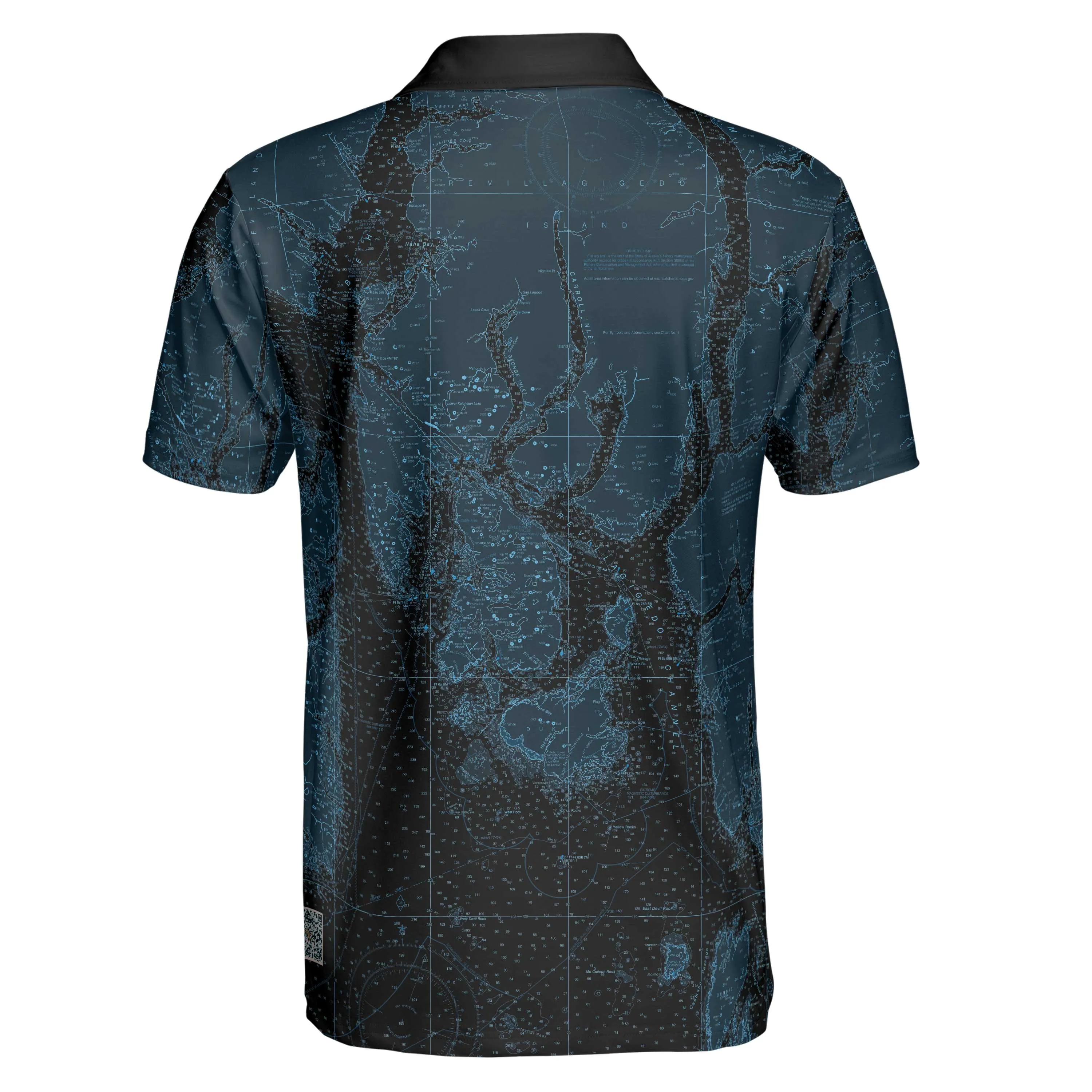 The CAC Logo Midnight Blue Men's Lightweight Sport Polo