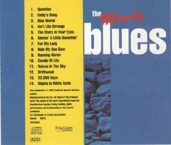 The Moody Blues: 14 Greatest Hits (CD, Comp)