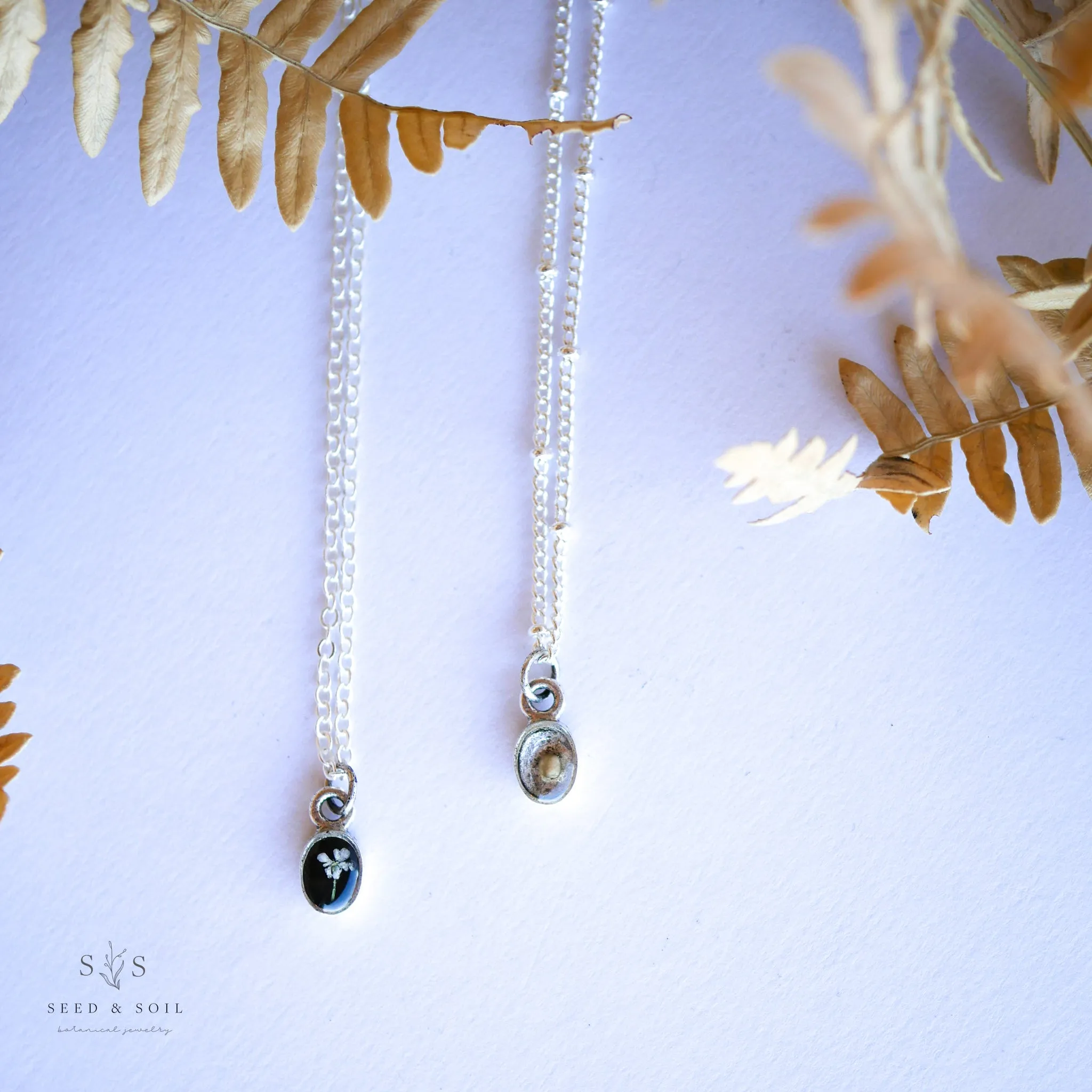 Tiny Oval Necklace