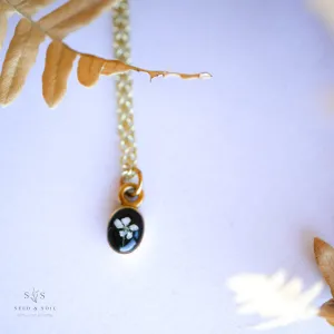 Tiny Oval Necklace