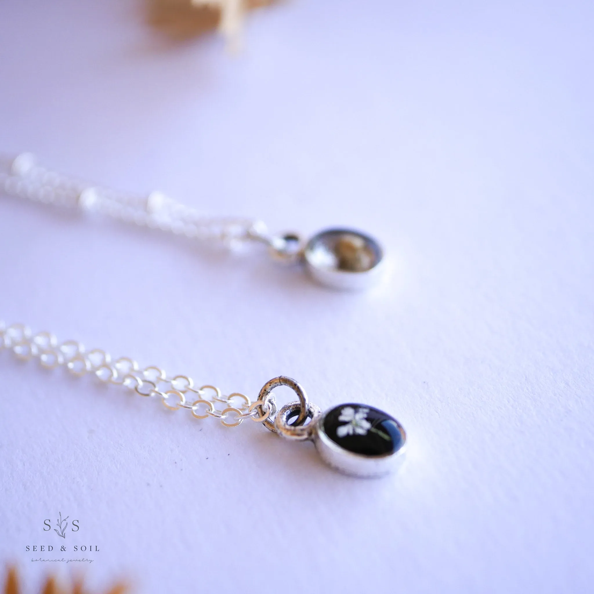 Tiny Oval Necklace