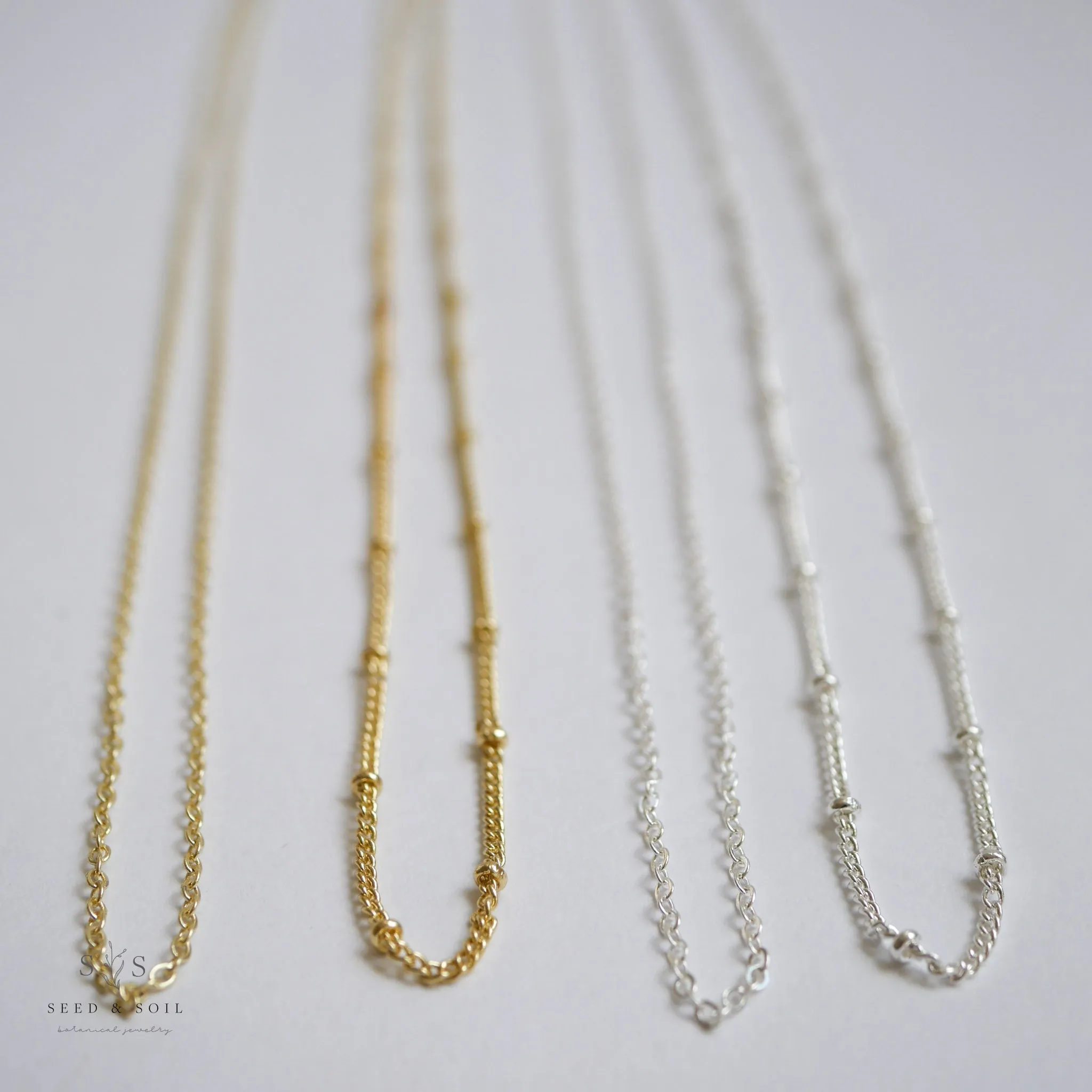 Tiny Oval Necklace