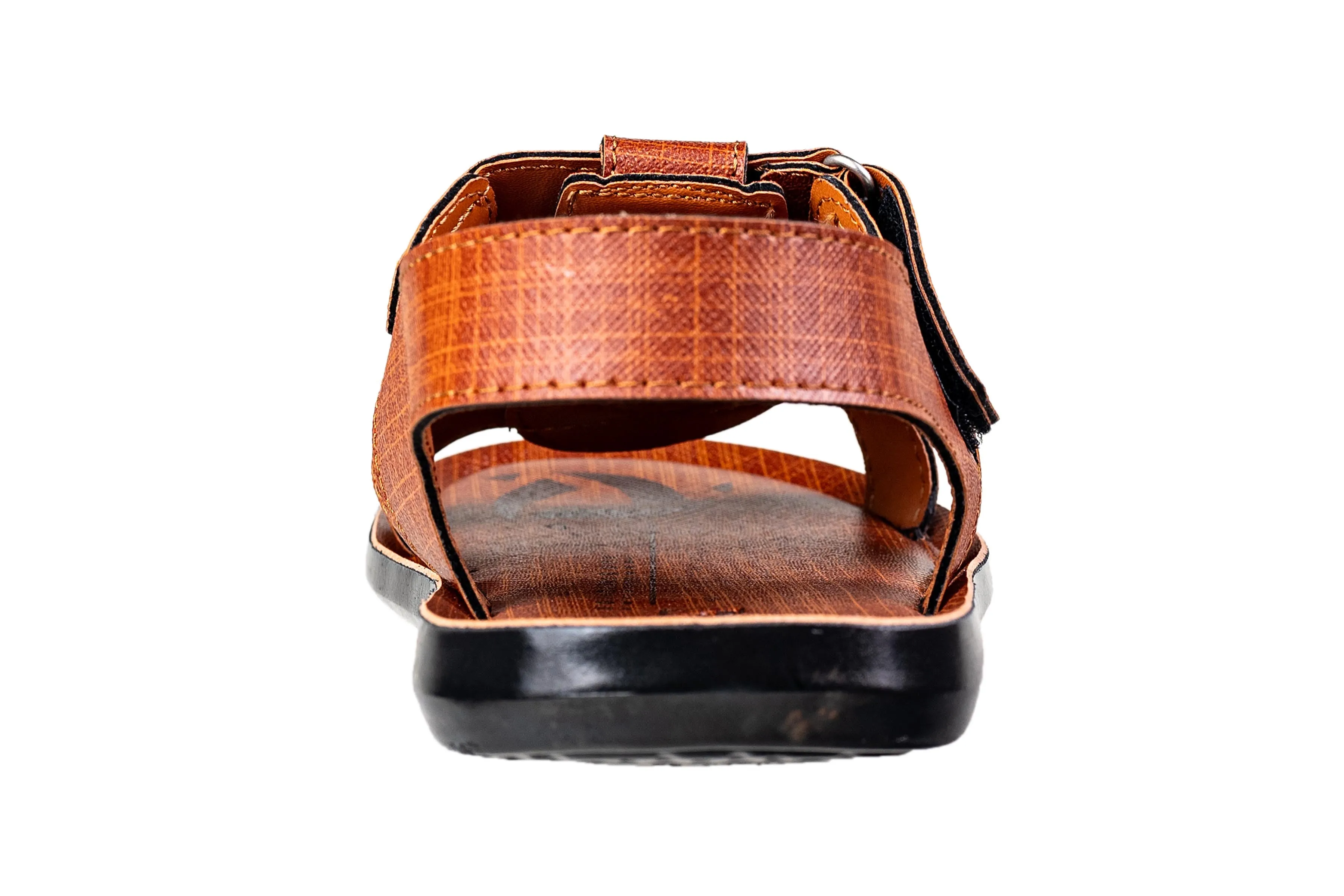 Titas Gents Tan Sandal PU