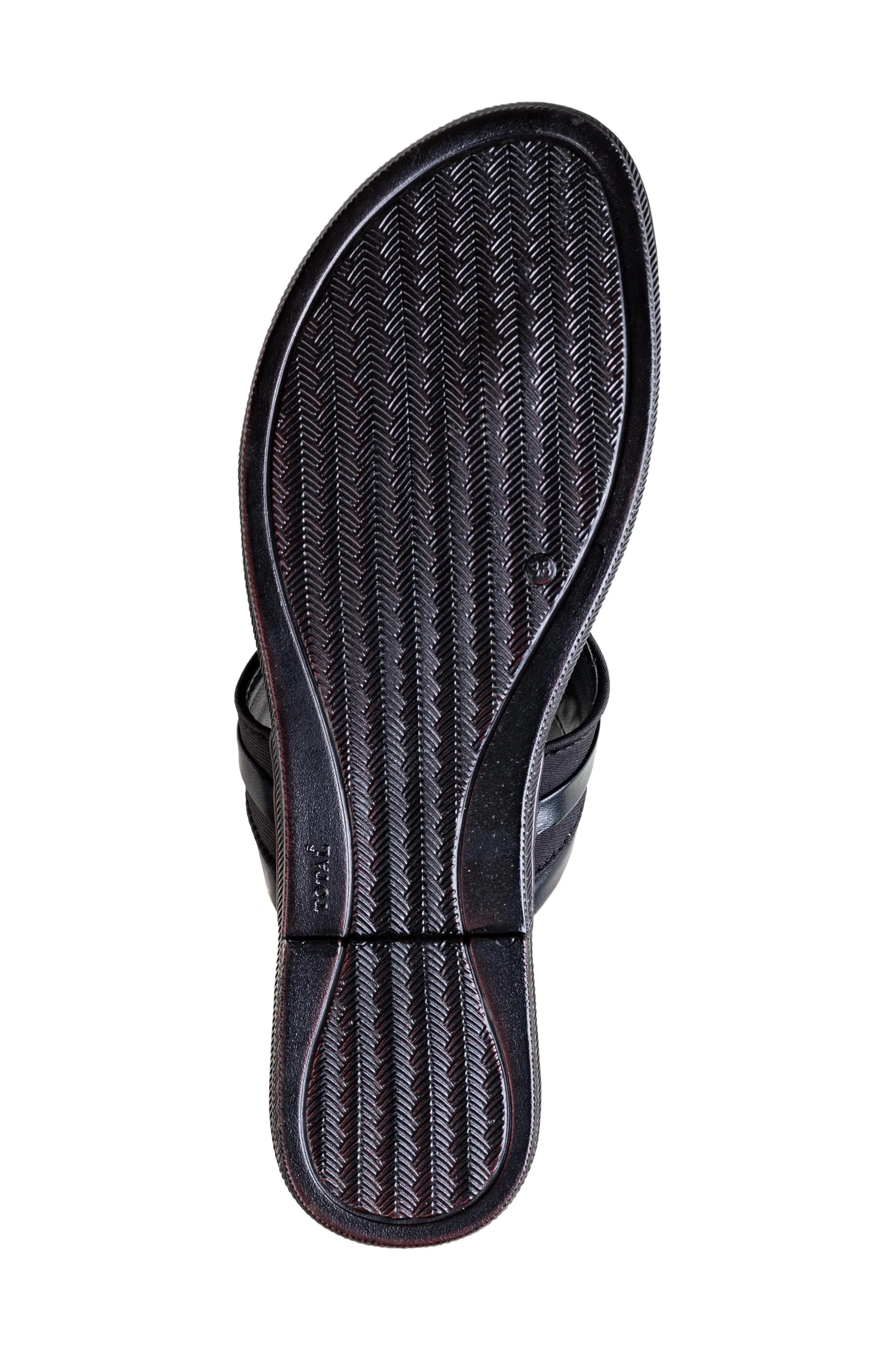 Titas Ladies Black Chappal (Cs C 230824)