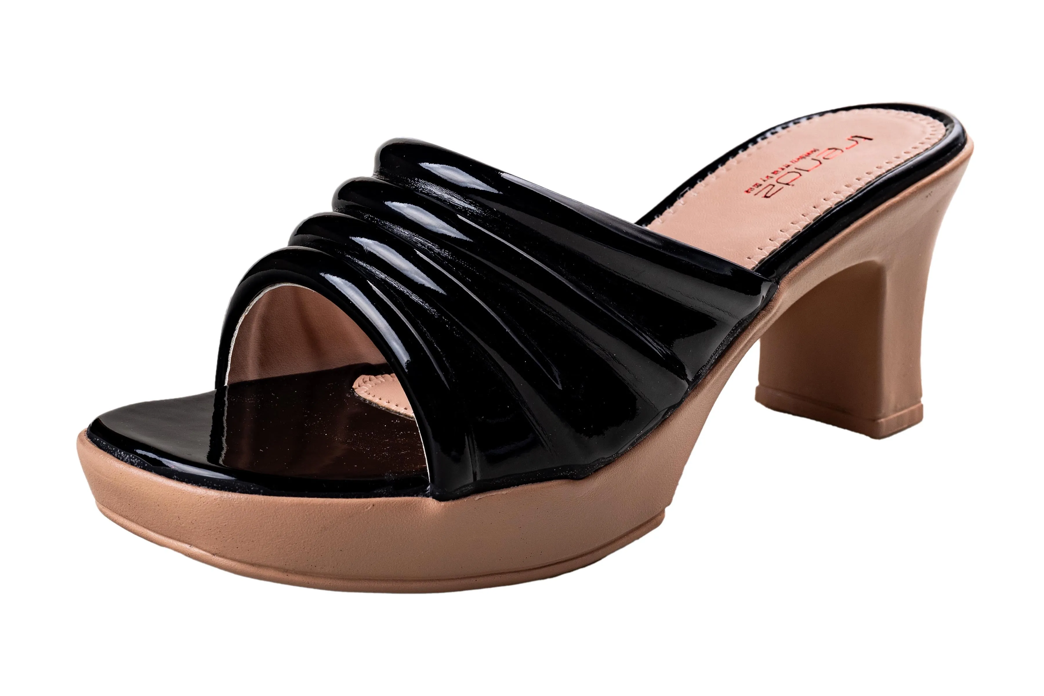Trendz Ladies Black Chappal