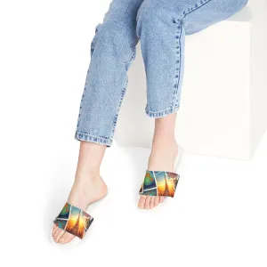 Vibrant Sunset Women's Sandals - Perfect for Summer Adventures